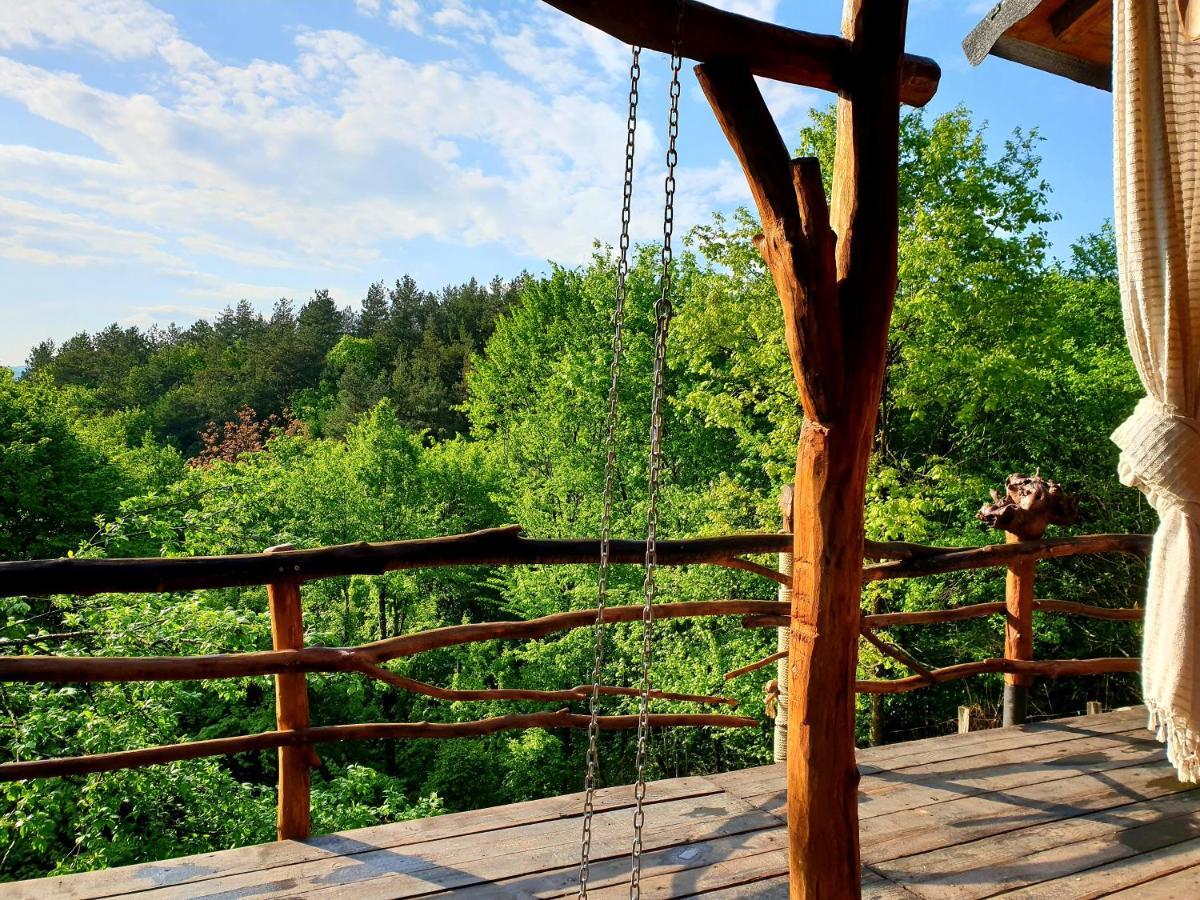 Mystically Wood House In The Forest Carjari Exterior foto